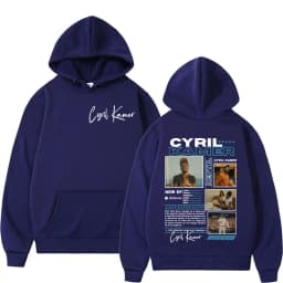 Rapper Cyril Kamer Reptil Album Tour Graphic Hoodies Men's Women Trending Vintage Pop Music Sweatshirts Long Sleeve Loose Hoodie