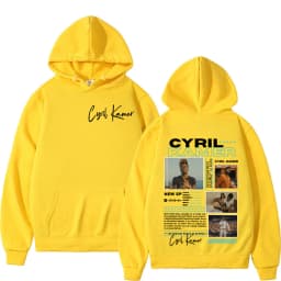 Rapper Cyril Kamer Reptil Album Tour Graphic Hoodies Men's Women Trending Vintage Pop Music Sweatshirts Long Sleeve Loose Hoodie