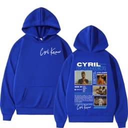 Rapper Cyril Kamer Reptil Album Tour Graphic Hoodies Men's Women Trending Vintage Pop Music Sweatshirts Long Sleeve Loose Hoodie