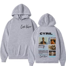 Rapper Cyril Kamer Reptil Album Tour Graphic Hoodies Men's Women Trending Vintage Pop Music Sweatshirts Long Sleeve Loose Hoodie