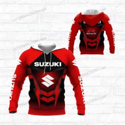 Hot-selling Suzuki 3D Printed Hoodie Sweatshirt, Men's and Women's Motorcycle Jacket, Hip Hop Street Fashion Top 2026