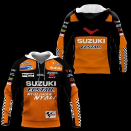 Hot-selling Suzuki 3D Printed Hoodie Sweatshirt, Men's and Women's Motorcycle Jacket, Hip Hop Street Fashion Top 2026