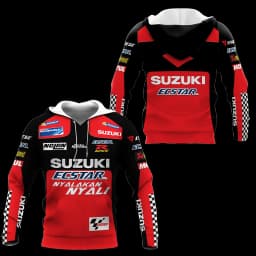 Hot-selling Suzuki 3D Printed Hoodie Sweatshirt, Men's and Women's Motorcycle Jacket, Hip Hop Street Fashion Top 2026