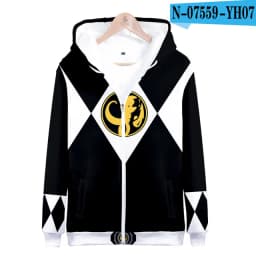 3 To 14 Years Kids Hoodies Mighty Morphin Clothing Boys Girls 3d Digital Printing Hoodie Cartoon Sweatshirt Children Clothes