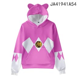 3 To 14 Years Kids Hoodies Mighty Morphin Clothing Boys Girls 3d Digital Printing Hoodie Cartoon Sweatshirt Children Clothes
