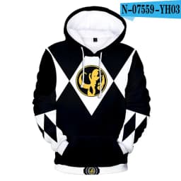 3 To 14 Years Kids Hoodies Mighty Morphin Clothing Boys Girls 3d Digital Printing Hoodie Cartoon Sweatshirt Children Clothes