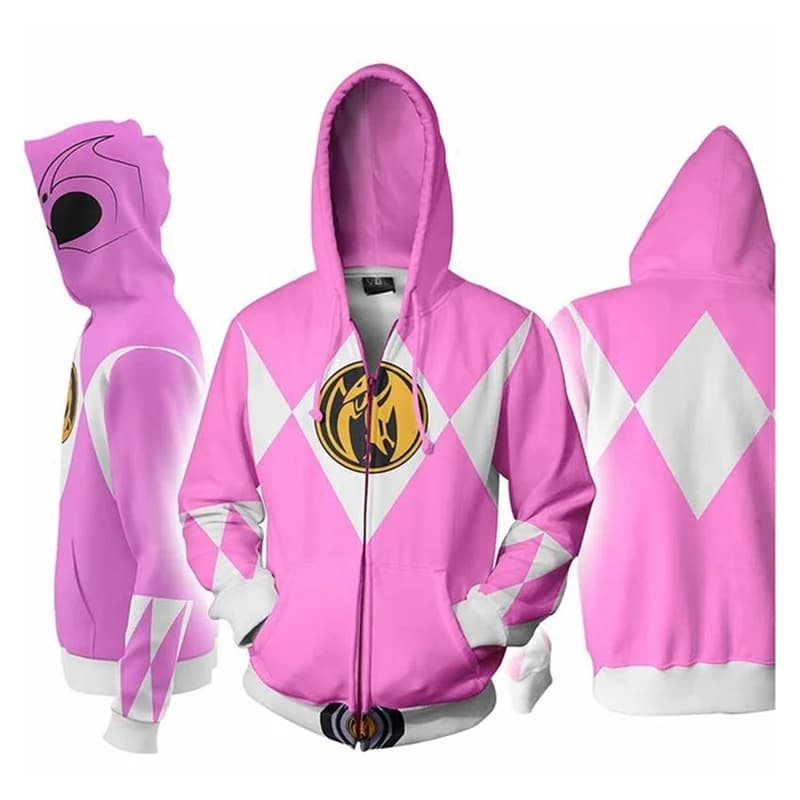 3 To 14 Years Kids Hoodies Mighty Morphin Clothing Boys Girls 3d Digital Printing Hoodie Cartoon Sweatshirt Children Clothes