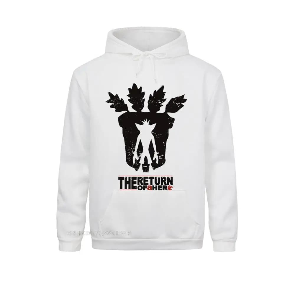 Man Harajuku Hoodies Crash Bandicoot Funny Long Sleeve Jacket Crewneck Clothing Cotton Polyester Clothes