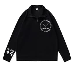 Briar University Graham 44 Hoodies Quarter Zip Men Women Bookish Merch Sweatshirts Hockey Romance Sweatshirt and Hoodie Clothes