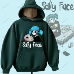 Sally Face Hoodie Horror and Mystery Game Sally Face Sweatshirt Warm Unisex Women Men Hoodie Printed Hoodie Street Fashion