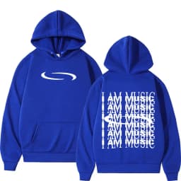 Playboi Carti I AM MUSIC Logo Hoodie Opium Ken Carson Narcissist Tour Antagonist Rap Sweatshirt Men Casual loose Oversized Hoody
