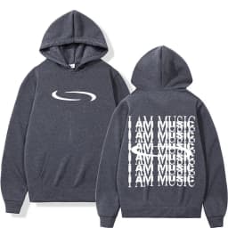 Playboi Carti I AM MUSIC Logo Hoodie Opium Ken Carson Narcissist Tour Antagonist Rap Sweatshirt Men Casual loose Oversized Hoody