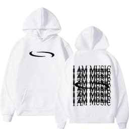 Playboi Carti I AM MUSIC Logo Hoodie Opium Ken Carson Narcissist Tour Antagonist Rap Sweatshirt Men Casual loose Oversized Hoody
