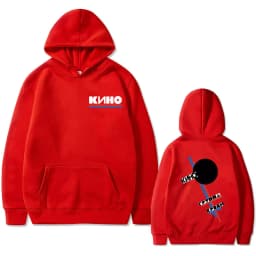 Limited Legendary Russia Rock Band Viktor Tsoi Kino Blood Type Print Hoodie Men Women Casual Oversized Fleece Pullover Hoodies