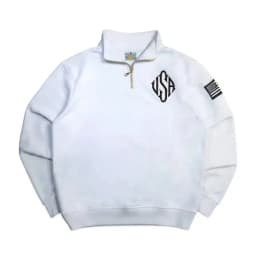 Y2K Retro Quarterzip Pullover Hoodie Embroidery Sweatshirt American Vintage Old Money Casual Streetwear Unisex Oversized Coat
