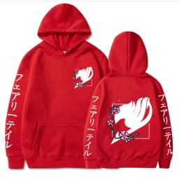 Anime Fairy Tail Clothes Men Women Manga Hoodies Casual Loose Sweatshirt Long Sleeve Streetwear Harajuku Unisex Pullover