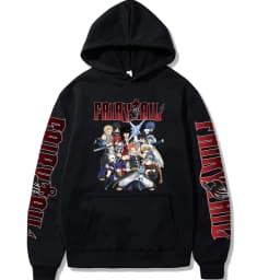 Anime Fairy Tail Clothes Men Women Manga Hoodies Casual Loose Sweatshirt Long Sleeve Streetwear Harajuku Unisex Pullover