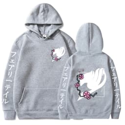 Anime Fairy Tail Clothes Men Women Manga Hoodies Casual Loose Sweatshirt Long Sleeve Streetwear Harajuku Unisex Pullover