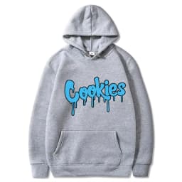 2024 New Anime Cookies Printed Fleece Men's Autumn and Winter Men's and Women's Sweatshirts Hoodies