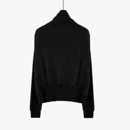 PFNW Darkwear High Quality Minimalist Outerwear Slant Zipper Turtleneck Cardigan Sweatshirt Jacket Men 2026 Spring New 28W5603