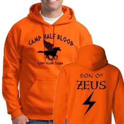 Camp Half Blood Hoodie Percy Jackson Halloween Sweatshirt Double Sided Printing Men Women Casual Sweatshirts Streetwear Hoodies