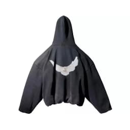 Dove Print Kanye Hoodie Men Women Streetwear 1:1 Sweatshirt High Quality Loose Double-Layer Heavy Fabric Pullover Ovesize hoodes