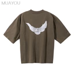 Dove Print Kanye Hoodie Men Women Streetwear 1:1 Sweatshirt High Quality Loose Double-Layer Heavy Fabric Pullover Ovesize hoodes