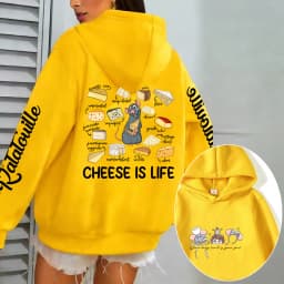Ratatouille Anime Men Hoodie Cartoon Women Pullover Tops 2026 New Fashion Autumn Spring Couple Sweatshirts Clothes