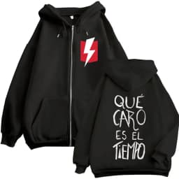 Dani Martin Que Caro Es El Tiempo Merch Zipper Hoodies Men Women Clothing Fashion Hip Hop Zip Up Hooded Sweatshirts Jacket Coat