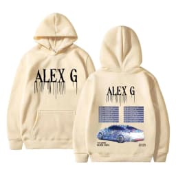 Alex G Tour 2025 Hoodie Men Women Clothing Casual Sweatshirt Men's Oversized Hooded Tracksuit Male Fashion Fleece Cotton Hoodies