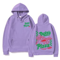 OSRS Pizza Old School RuneScape Crewneck Hoodies Long Sleeve Loose Female Pullovers Unisex Streetwear Game Graphic Sweatshirt