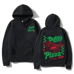 OSRS Pizza Old School RuneScape Crewneck Hoodies Long Sleeve Loose Female Pullovers Unisex Streetwear Game Graphic Sweatshirt