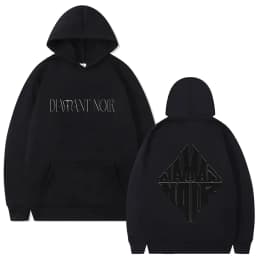 Rapper WeRenoi Diamant Noir Graphic Hoodie Men Women Hip Hop Fashion Pop Music Streetwear Male Casual Vintage Oversized Hoodies