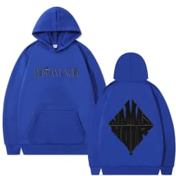 Rapper WeRenoi Diamant Noir Graphic Hoodie Men Women Hip Hop Fashion Pop Music Streetwear Male Casual Vintage Oversized Hoodies