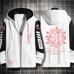 Anime Genshin Impact Yae Miko Cosplay Costumes Unisex 3D Hoodie Sweatshirt Zipper Hooded Jacket Outerwear