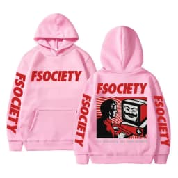 Funny Mr Robot Graphic Hoodie Men Women Vintage Fleece Cotton FSociety Hoodies F Society Hacker Geek Sweatshirt Male Streetwear