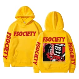 Funny Mr Robot Graphic Hoodie Men Women Vintage Fleece Cotton FSociety Hoodies F Society Hacker Geek Sweatshirt Male Streetwear