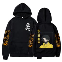 Haikyuu Manga Y2k Hoodies Japanese Anime Graphic Gothic Sweatshirts Fly High Karasuno Harajuku Vintage Pullovers Streetwear 90s
