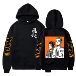 Haikyuu Manga Y2k Hoodies Japanese Anime Graphic Gothic Sweatshirts Fly High Karasuno Harajuku Vintage Pullovers Streetwear 90s