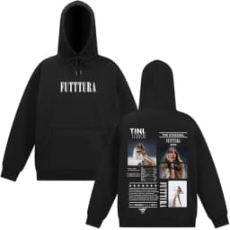 Singer TINI STOESSEL 2025 Tour Fashion Print Hoodie Men Women Vintage Casual Hooded Sweatshirts Long-sleeved Comfort Pullover