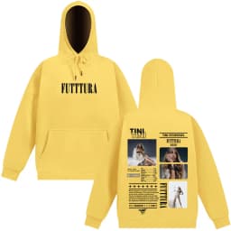 Singer TINI STOESSEL 2025 Tour Fashion Print Hoodie Men Women Vintage Casual Hooded Sweatshirts Long-sleeved Comfort Pullover