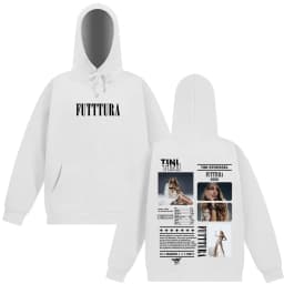 Singer TINI STOESSEL 2025 Tour Fashion Print Hoodie Men Women Vintage Casual Hooded Sweatshirts Long-sleeved Comfort Pullover