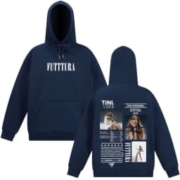 Singer TINI STOESSEL 2025 Tour Fashion Print Hoodie Men Women Vintage Casual Hooded Sweatshirts Long-sleeved Comfort Pullover
