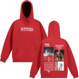Singer TINI STOESSEL 2025 Tour Fashion Print Hoodie Men Women Vintage Casual Hooded Sweatshirts Long-sleeved Comfort Pullover