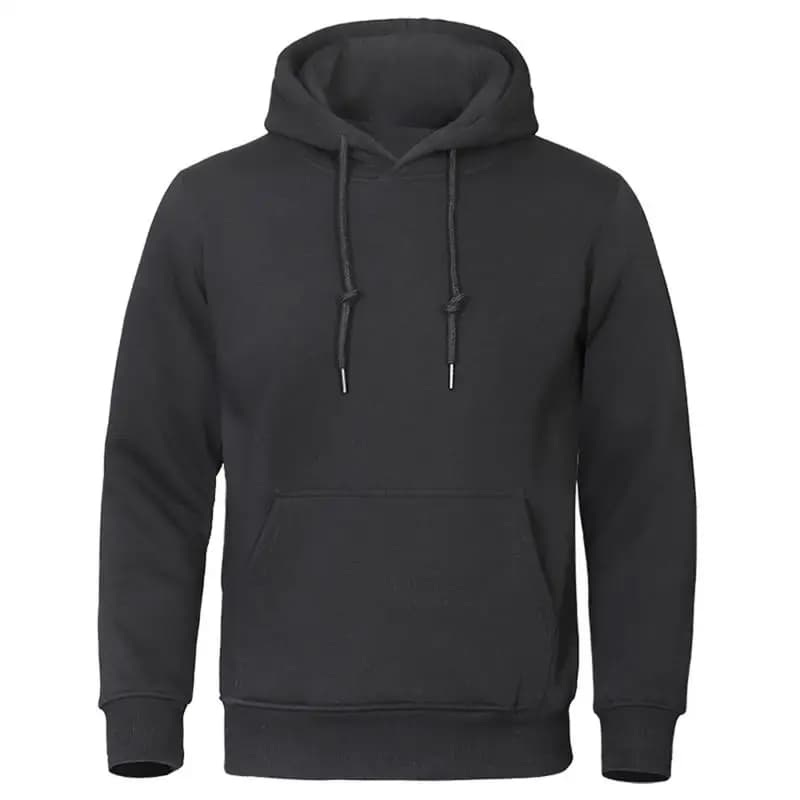 Spring Autumn Solid Color Hoodies Men Fashion Streetwear Sweatshirts Male Casual Men's Loose Sports Pullover Hooded Hoodies Man