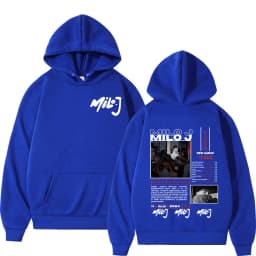 Rapper Milo J 166 Album Merch Hoodies Fashion Hip Hop Sweatshirts Mens Women Clothing Long Sleeve Oversized Pullovers Streetwear