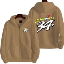 34 Kevin Schwantz GP Legend Retro Men Zipper Hoodie GS Adventure Riding Sport Women Sweatshirt Motorcycle Rider Male Jacket Coat