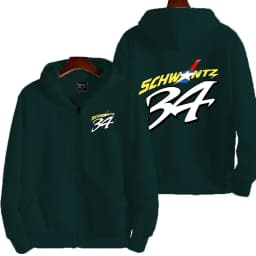 34 Kevin Schwantz GP Legend Retro Men Zipper Hoodie GS Adventure Riding Sport Women Sweatshirt Motorcycle Rider Male Jacket Coat