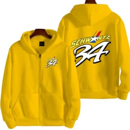 34 Kevin Schwantz GP Legend Retro Men Zipper Hoodie GS Adventure Riding Sport Women Sweatshirt Motorcycle Rider Male Jacket Coat