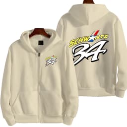 34 Kevin Schwantz GP Legend Retro Men Zipper Hoodie GS Adventure Riding Sport Women Sweatshirt Motorcycle Rider Male Jacket Coat